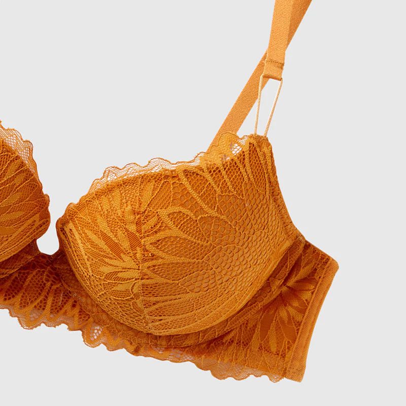 La Senza Beyond Sexy Push Up Bra Warna Golden Hour 60217083-P5YN - Foto 3