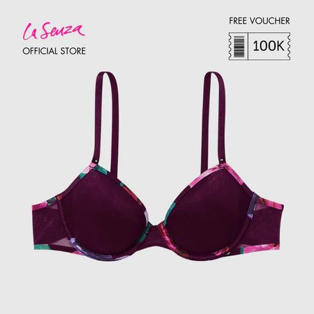 La Senza Seasonal Lightly Lined Demi Bra Warna Opulent Purple 60262309-KAH3