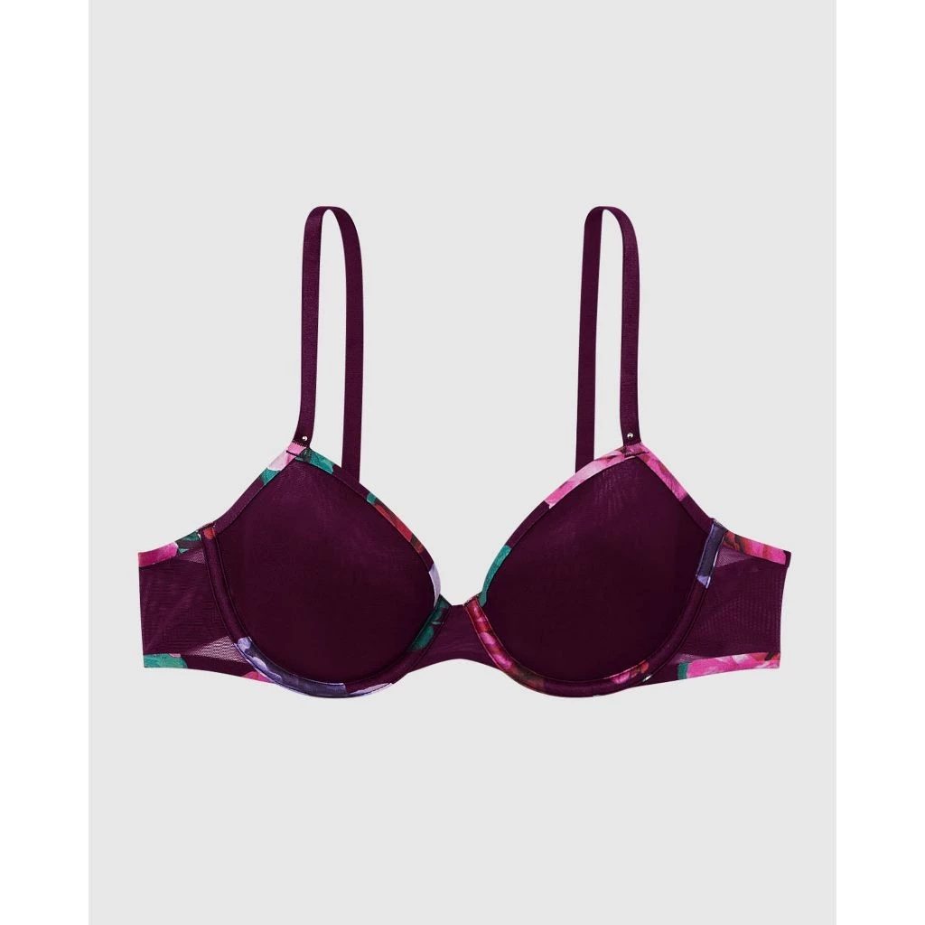La Senza Seasonal Lightly Lined Demi Bra Warna Opulent Purple 60262309-KAH3 - Foto 2