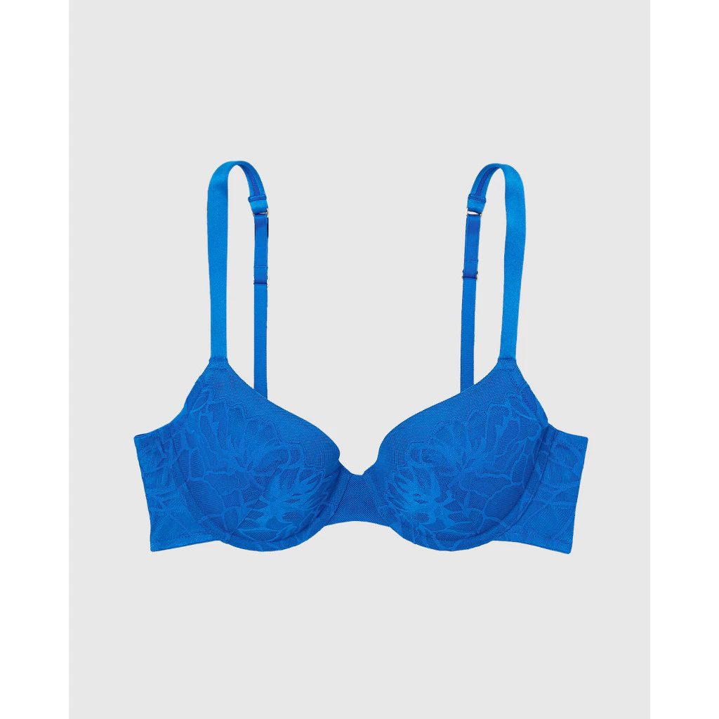 La Senza So Free Lightly Lined Bra Warna Galactic Cobalt 60261811-RFZH - Foto 2