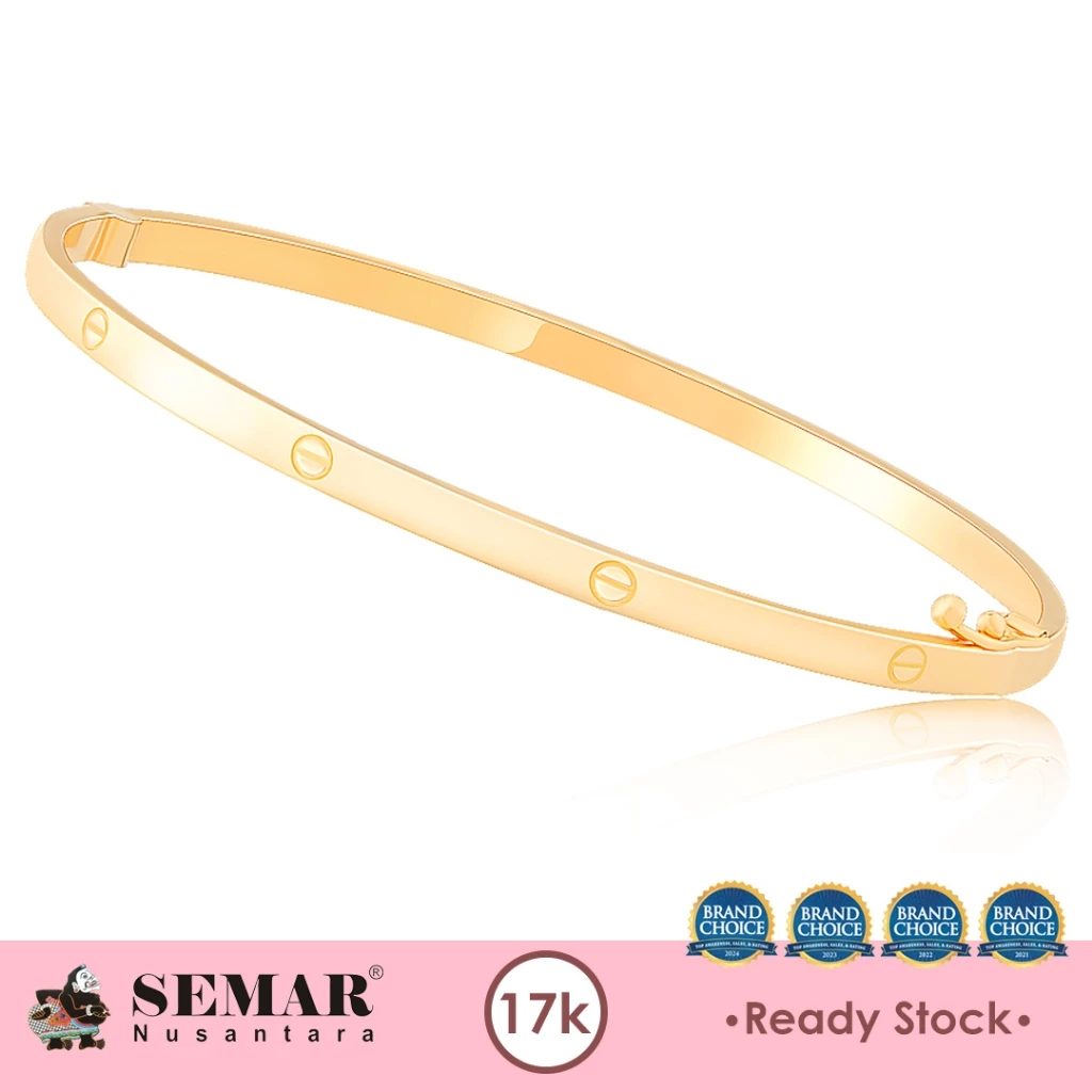 Gelang Emas Charlotte Gold 17K Semar Nusantara - Foto 3