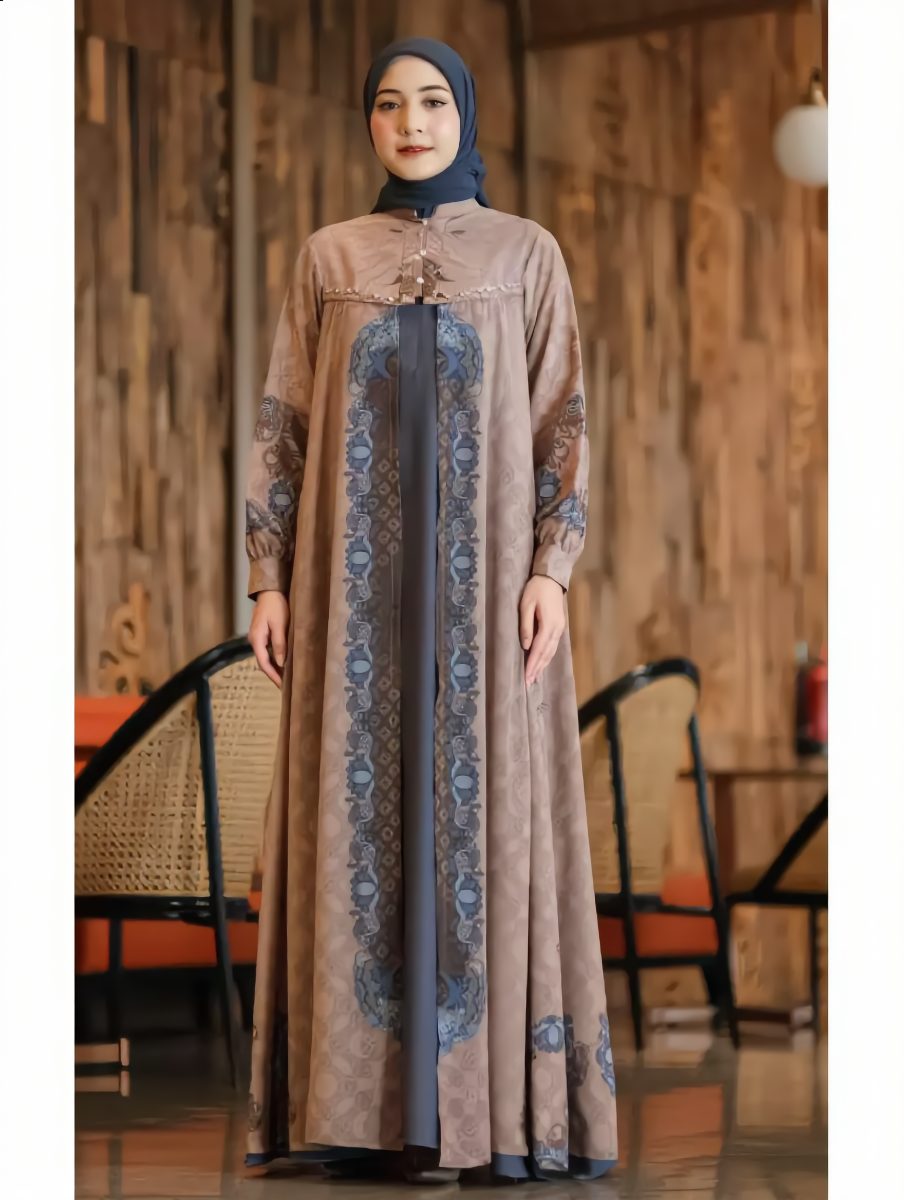 Sarimbit Ratusima Series Warna Yale X Chocomilk by Isa Attire - Foto 5