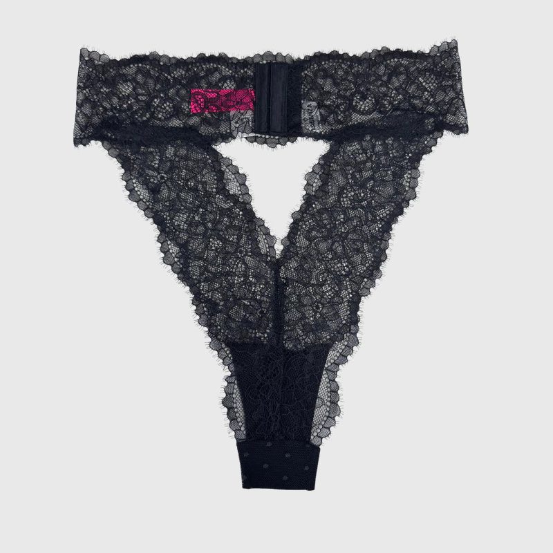 La Senza Costume Panty Warna Smoulder Black 11196239-03YZ - Foto 2
