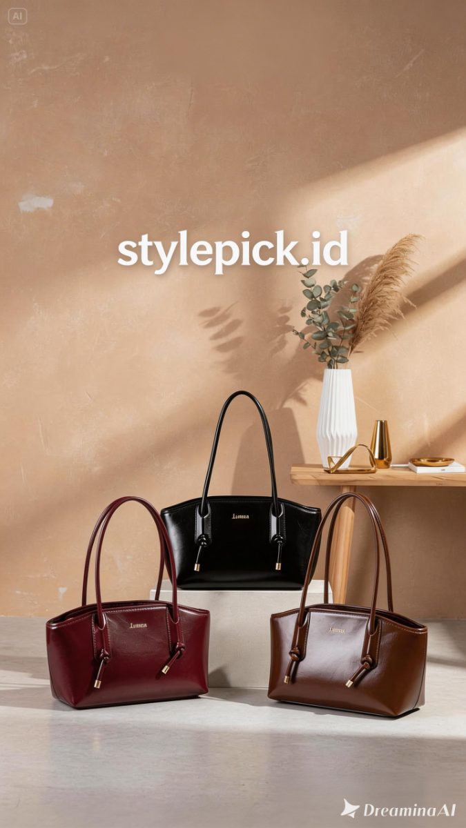 Lunera Grace Bag Tote Elegan Kapasitas Besar