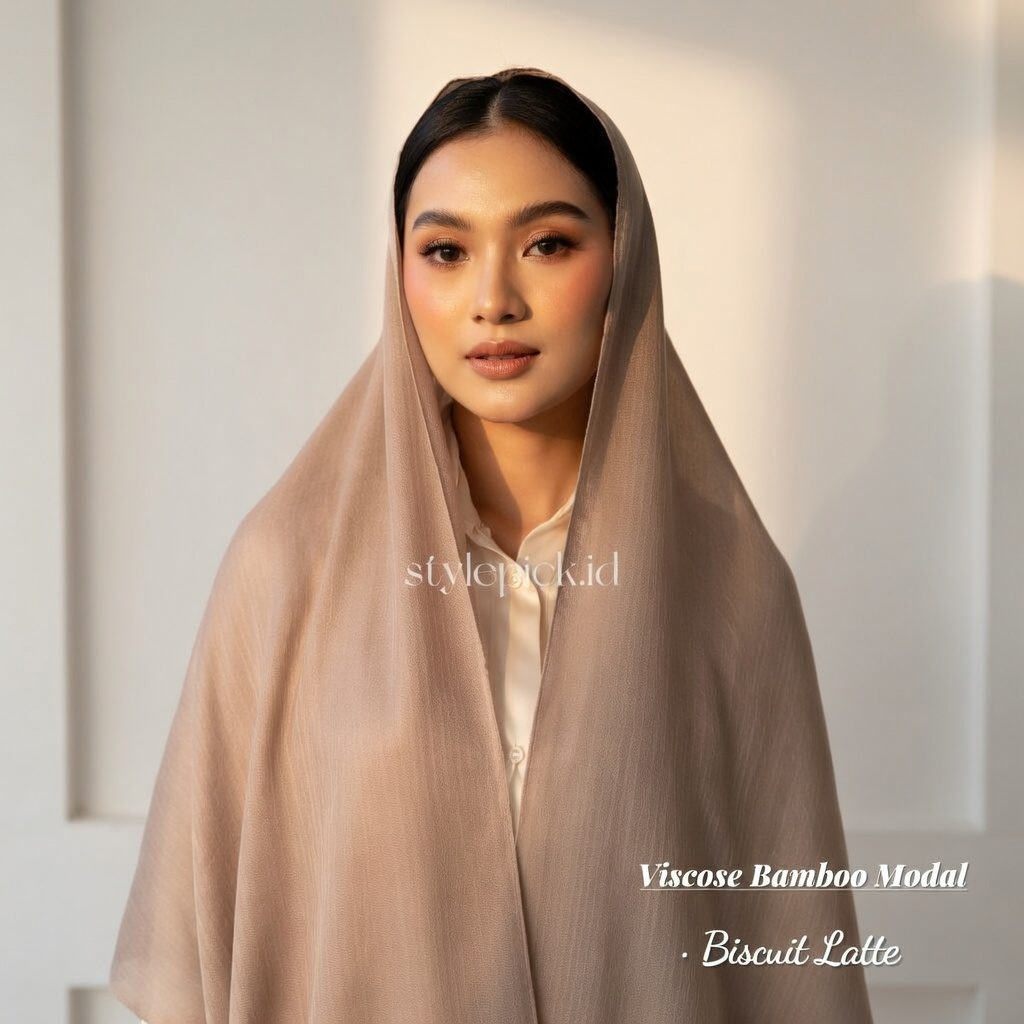 PASHMINA VISCOSE MODAL BAMBOO PREMIUM - PASHMINA ARABIAN VISCOSE BAMBOO - Foto 3