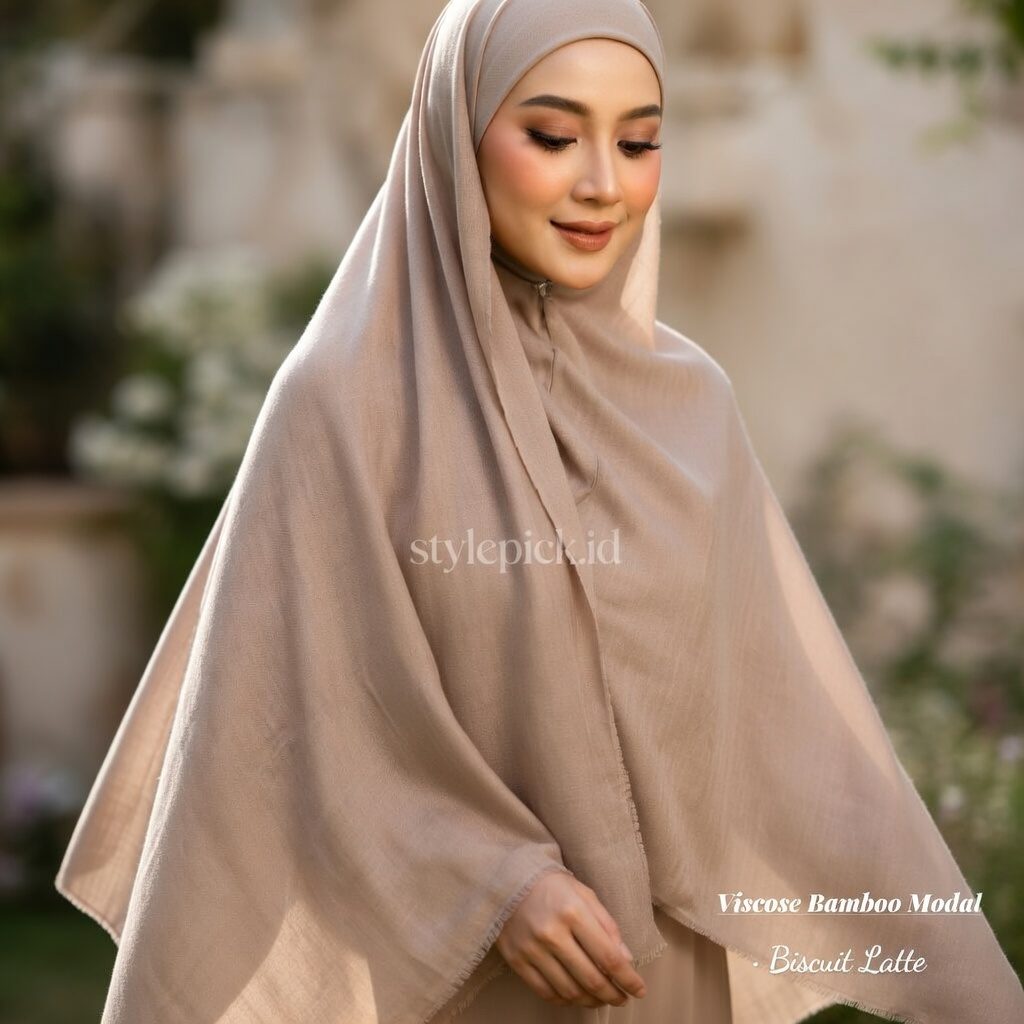PASHMINA VISCOSE MODAL BAMBOO PREMIUM - PASHMINA ARABIAN VISCOSE BAMBOO - Foto 6