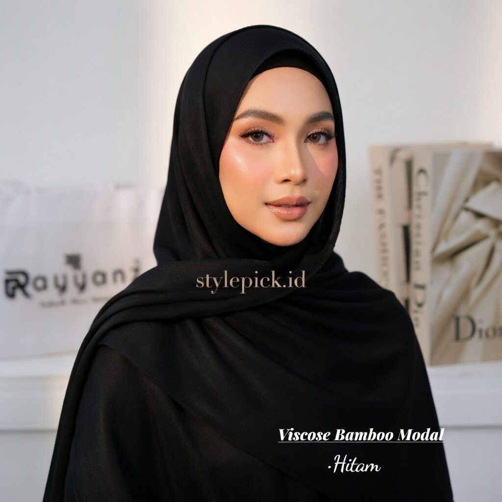 PASHMINA VISCOSE MODAL BAMBOO PREMIUM - PASHMINA ARABIAN VISCOSE BAMBOO - Foto 8