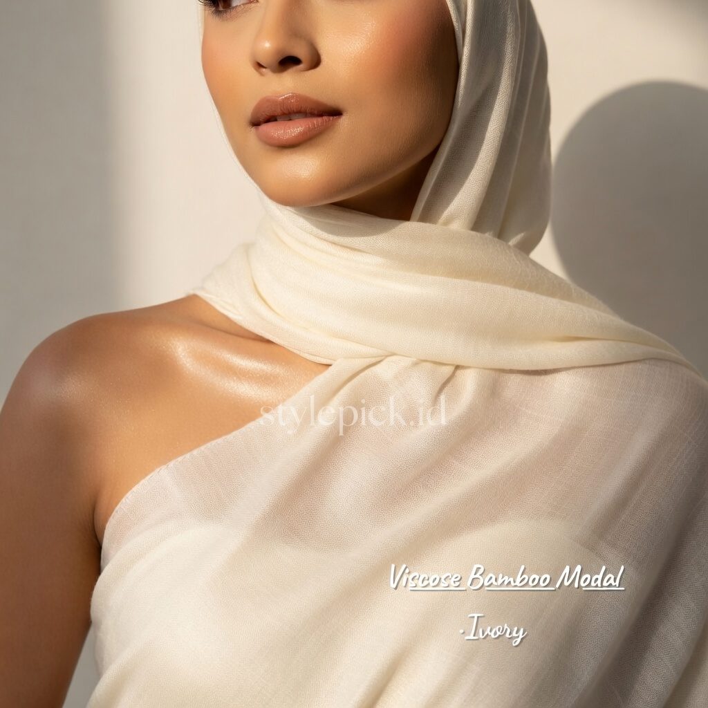 PASHMINA VISCOSE MODAL BAMBOO PREMIUM - PASHMINA ARABIAN VISCOSE BAMBOO - Foto 9