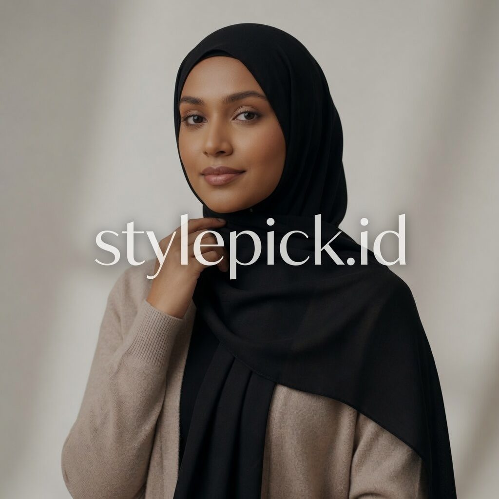 PASHMINA RAYON TENCEL OVAL SHAWL - PASMINA KAOS TENCEL STYLE BELAKANG BENTUK OVAL DAN ELEGAN - Foto 2
