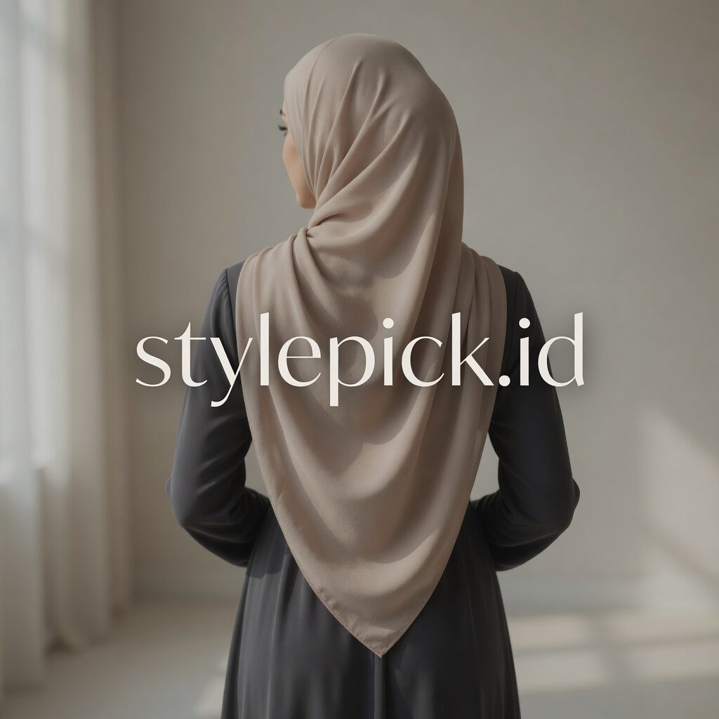 PASHMINA RAYON TENCEL OVAL SHAWL - PASMINA KAOS TENCEL STYLE BELAKANG BENTUK OVAL DAN ELEGAN - Foto 9