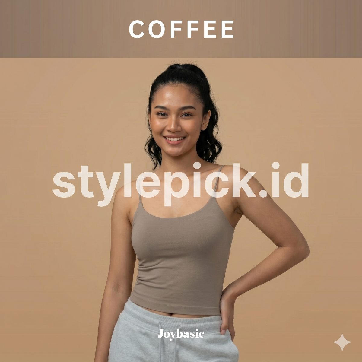 Joybasic Easy Fit Curve Bra Tank Super Lembut - Foto 2
