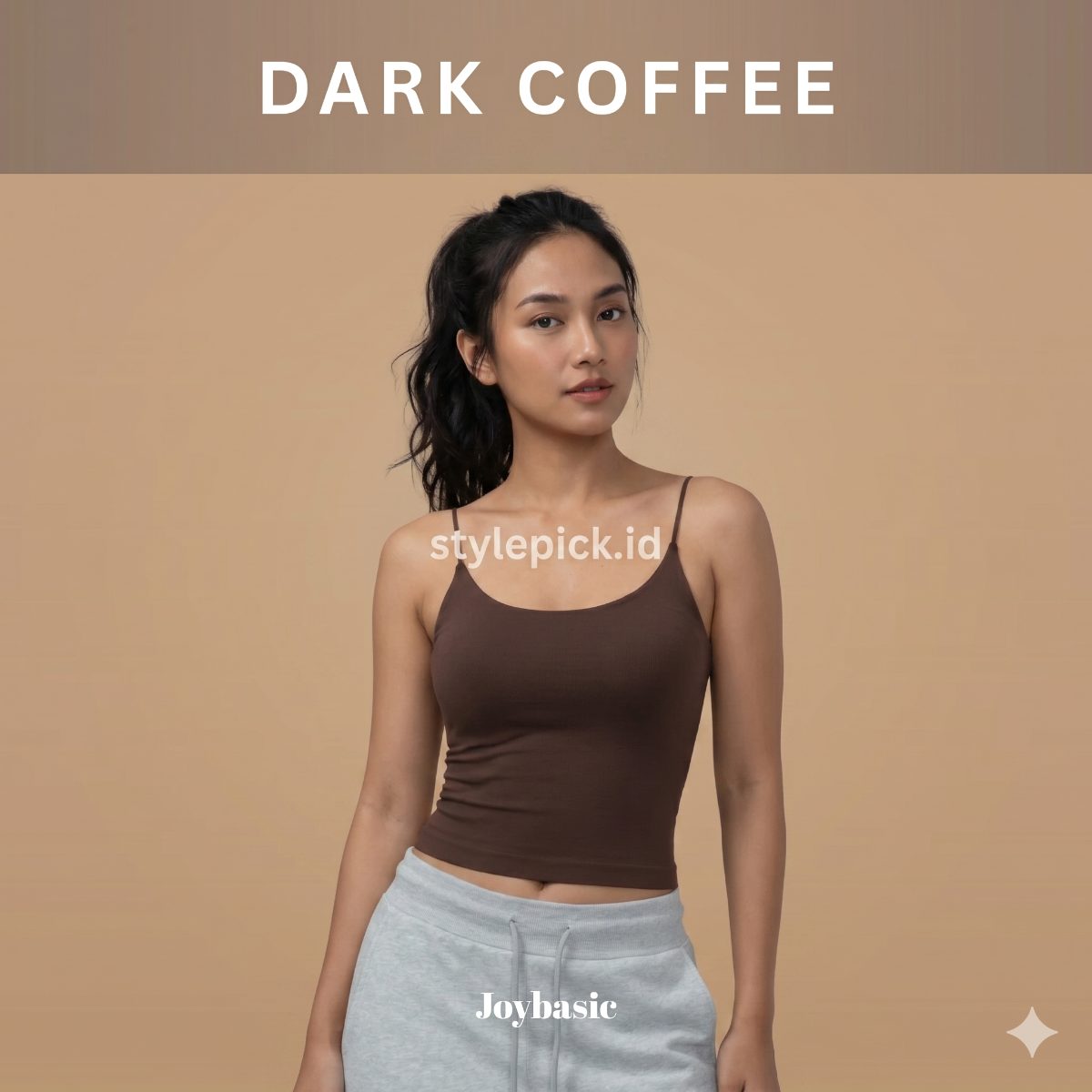 Joybasic Easy Fit Curve Bra Tank Super Lembut - Foto 3