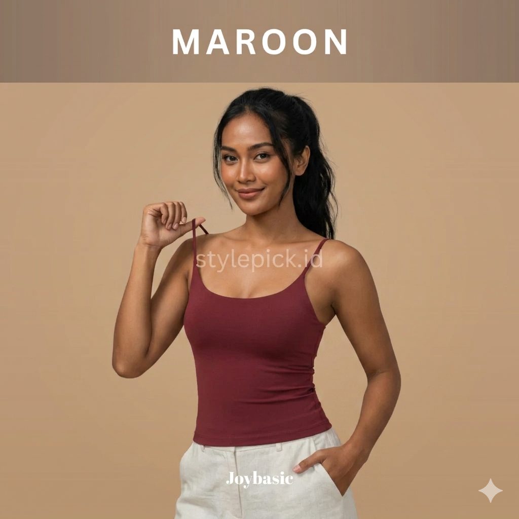 Joybasic Easy Fit Curve Bra Tank Super Lembut - Foto 5
