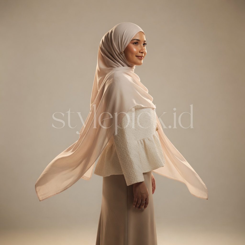 Pashmina Viscose Modal Shawl Esma Shawl 180x70 Cm - Foto 9